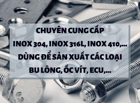 ỐNG LỤC GIÁC INOX 304, 316L, 410, 201