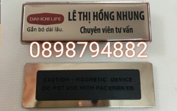 Cung Cấp Bảng Tên Cho Nhân Viên, Học Sinh