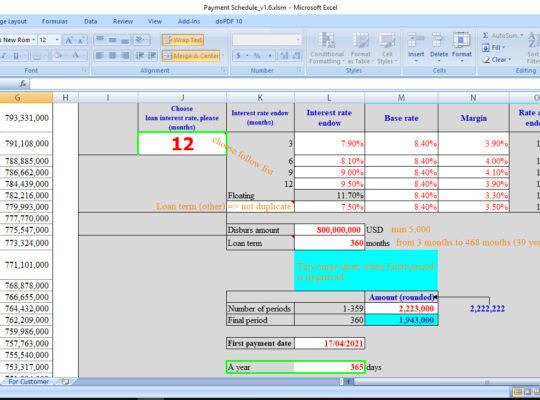 Excel for banker