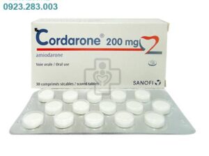 Thuốc Cordarone 200mg sẽ có giá bao nhiêu trên thị trường?