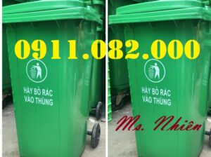 Hàng mới về giá rẻ- thùng rác 120L 240L 660L giá sỉ lẻ- thùng rác nhựa