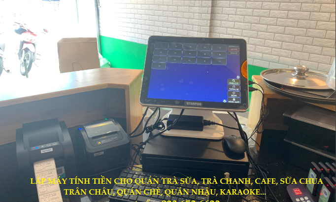 Tư vấn máy tính tiền giá rẻ cho quán cafe tại Bình Tân, TpHCM