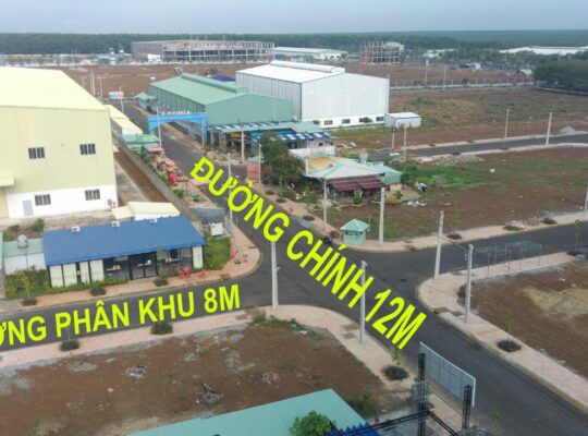 Đất Mặt Tiền Chợ KCN BECAMEX Đồng Phú Kinh Doanh Ngay Chỉ 790Tr/100m2,SHR