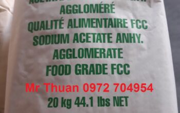 Sodium Acatate Anhydrous dùng trong thịt