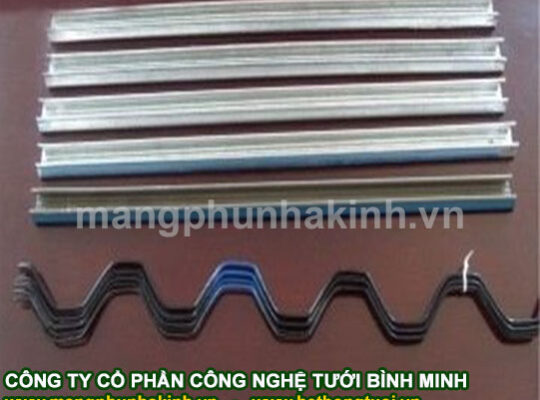 Thanh nẹp C, zigzag lo xo, phụ kiện nhà kính, vật tư nhà kính