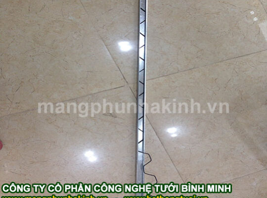 Thanh nẹp C và zíc zắc với mô hình nẹp nhà kính mái hở cố định một bên