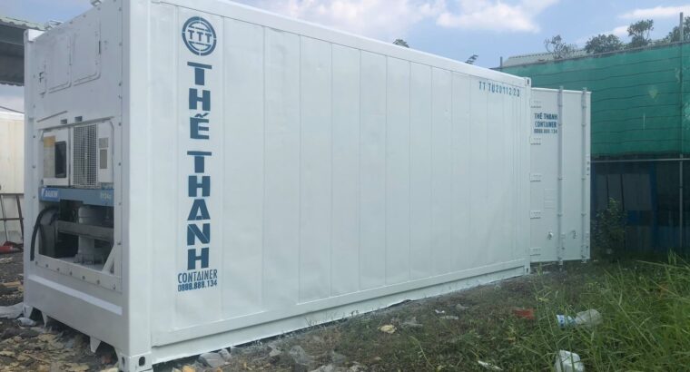 Container lạnh 20 feet – 40 feet, bảo hành 2 năm. lh 0909 588 357
