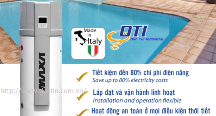Heat pump MAXA – made in Italia