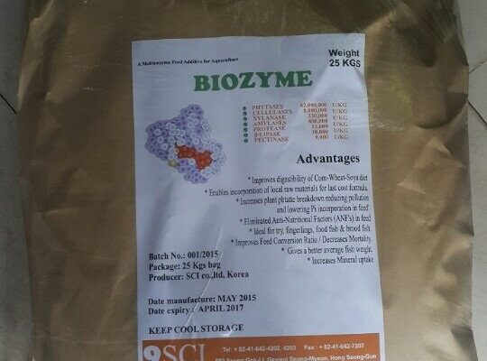 Biozyme – enzyme tiêu hóa cho tôm cá