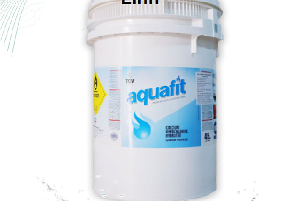 Chlorine Aquafit 70% Ấn Độ thùng cao 45kg chuyên sát khuẩn nước