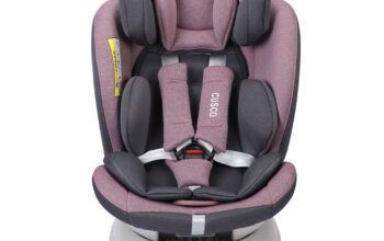 Ghế ngồi ô tô cho bé xoay 360 – Zaracos CUSCO 6406 – ISOFIX – PINK