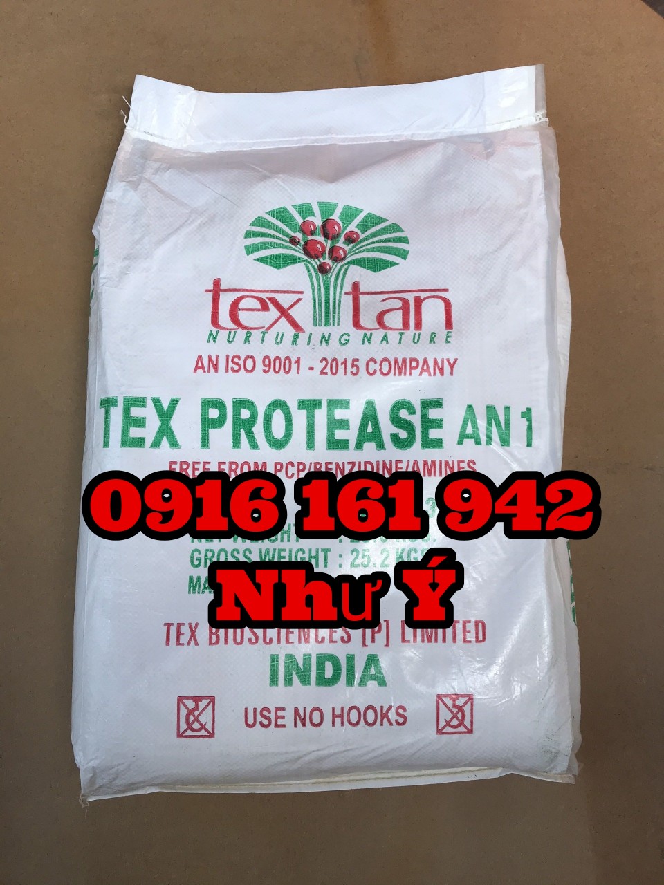 TEX PROTEASE AN1-Enzyme nguyên liệu cao cấp xử lý tảo và nhớt bạt