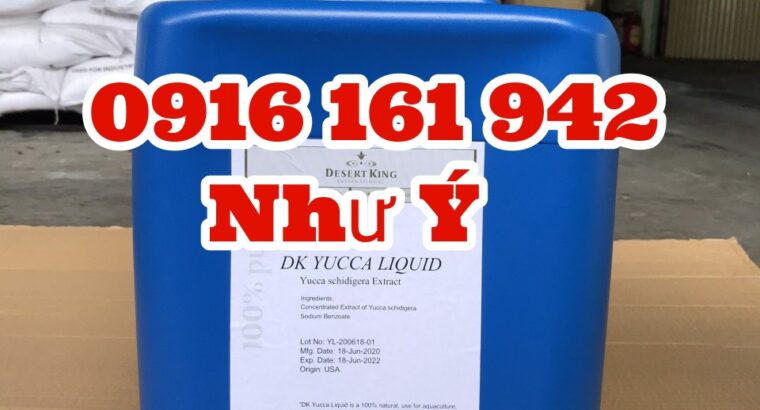 YUCCA LIQUID – YUCCA MỸ – YUCCA HẤP THU KHÍ ĐỘC GIÁ CẠNH TRANH