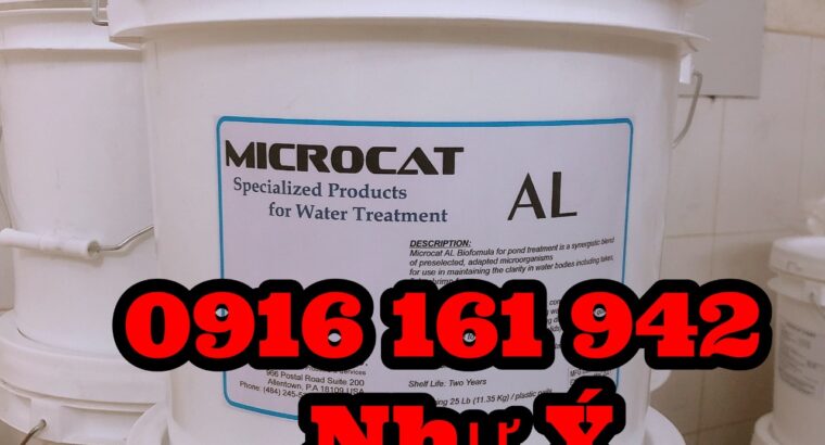 Microcat AL – Men vi sinh Mỹ dạng bột chuyên xử lý đáy ao nuôi