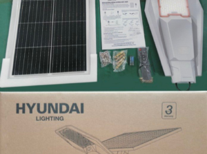 Đèn đường năng lượng mặt trời Hyundai chính hãng