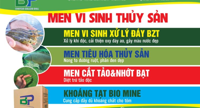 Men vi sinh nguyên liệu Biopro Khánh Hòa