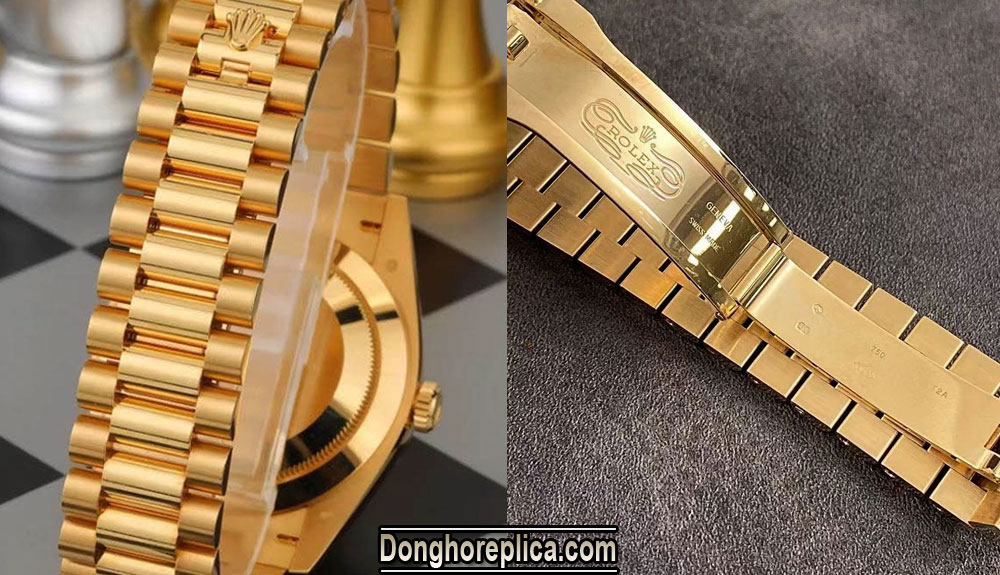 Tìm hiểu khái quát về dây đồng hồ Rolex vàng