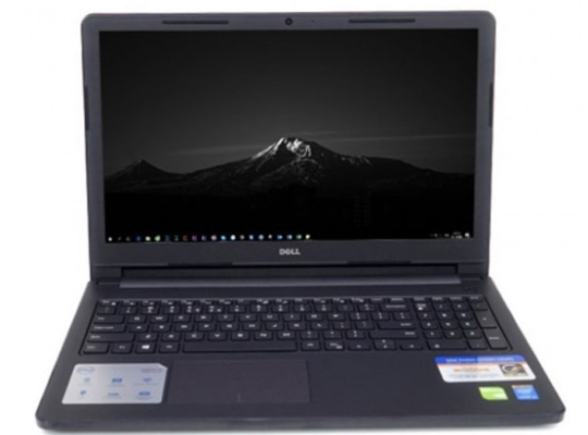 Laptop dell 3558 core i5-5200u ram 8gb ssd 128gb