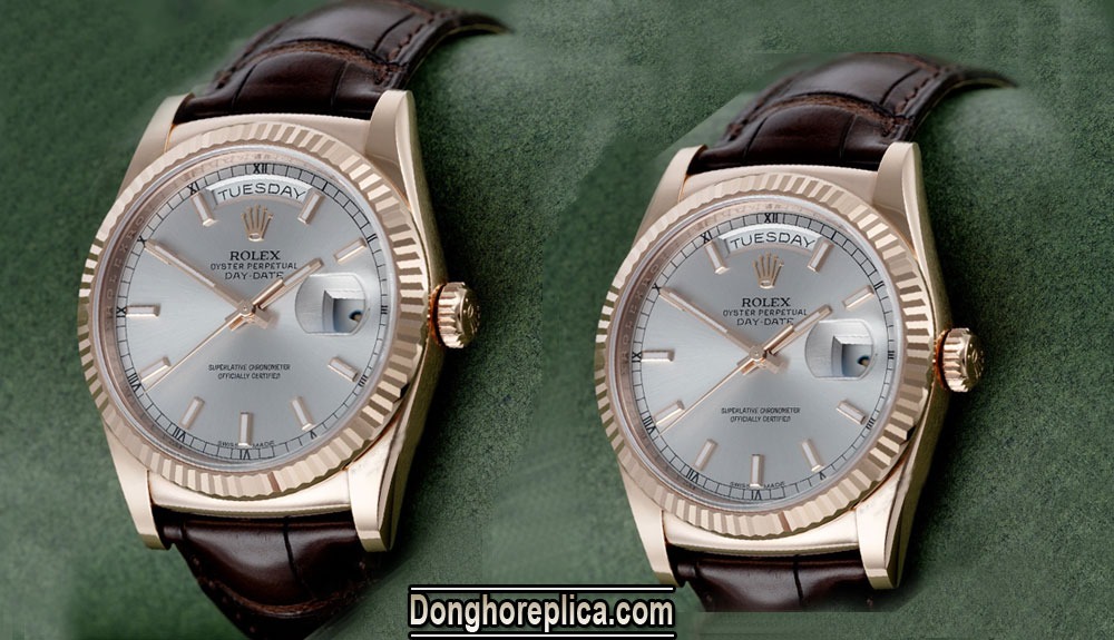 Top những mẫu đồng hồ đôi Rolex dây da đẹp nhất nă