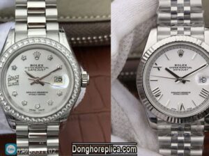 Đồng hồ đôi Rolex giá rẻ DateJust 28mm và 36mm