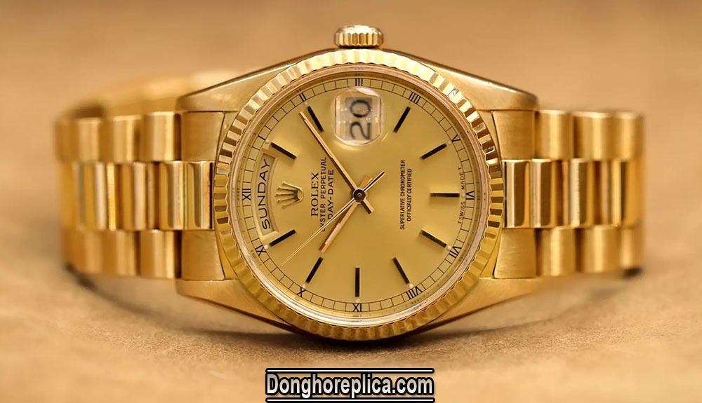 Đồng hồ Rolex vàng khối chính là một khoản đầu tư