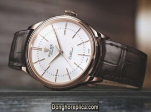 Đánh giá đồng hồ Rolex Geneve Cellini dây da