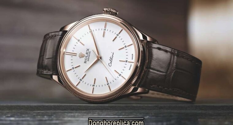 Đánh giá đồng hồ Rolex Geneve Cellini dây da