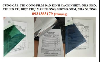 FILM DÁN KÍNH CÁCH NHIỆT