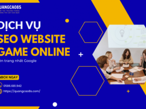 Dịch vụ SEO Website Game Online lên trang nhất Google