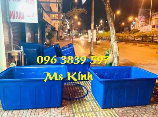 Tank nhựa 300l, thùng nhựa nuôi cá giá rẻ – 0963839597