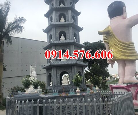 25+ Tháp mộ bằng đá đẹp – 11 bảo tháp sư tro cốt