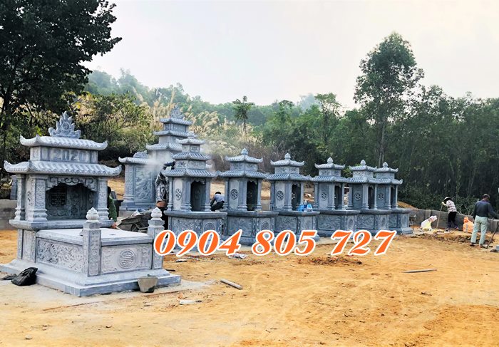 Mẫu nhà mồ khu lăng mộ đá tại Vĩnh Long đẹp nhất hiện nay