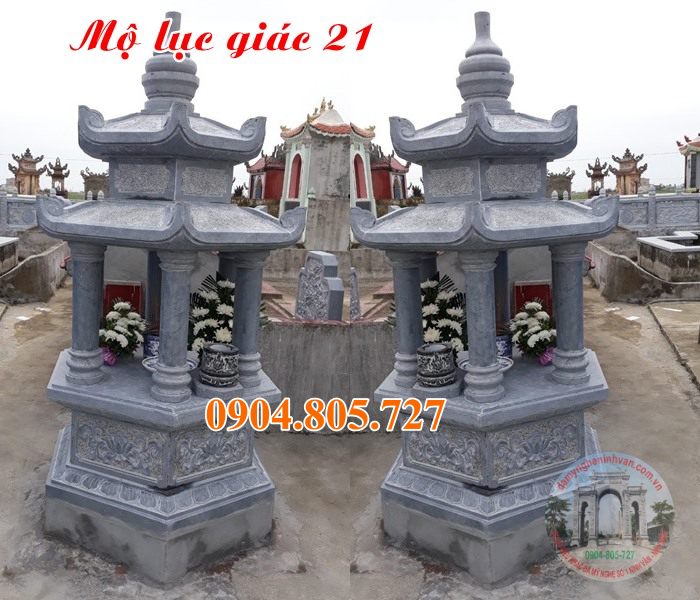 Những mẫu mộ tháp lục lăng đá tại Hưng Yên