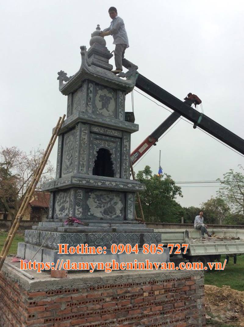 Mẫu tháp thờ cốt bán tại Sài Gòn