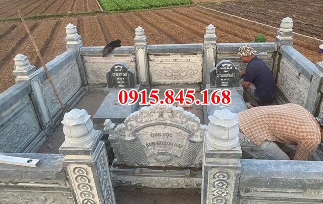 Mẫu lăng mộ bằng đá đẹp bán tại cao bằng – Mẫu nghĩa trang nhà mồ gia