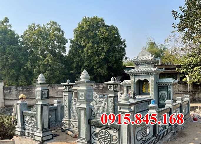 Mẫu lăng mộ bằng đá đẹp bán tại ninh bình – Mẫu nghĩa trang nhà mồ gia