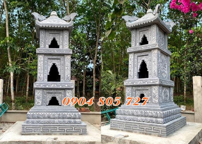 Mẫu tháp để hài cốt bằng đá bán tại Tiền Giang