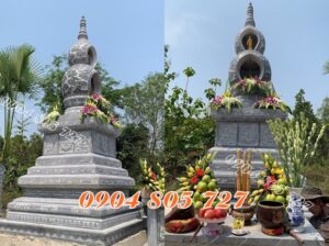 Mẫu mộ tháp đá để hài cốt bán ở Lâm Đồng