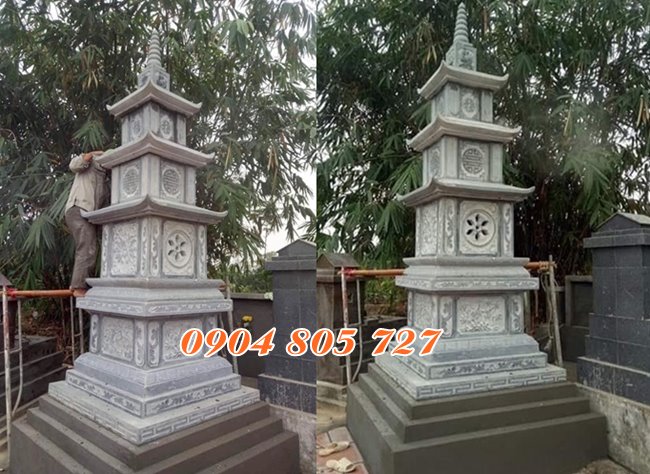 Xây mộ tháp để hài cốt tại Đồng Nai bằng đá