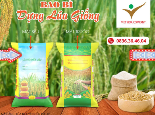 BAO BÌ ĐỰNG HẠT GIỐNG LÚA CHO VỤ MÙA MỚI