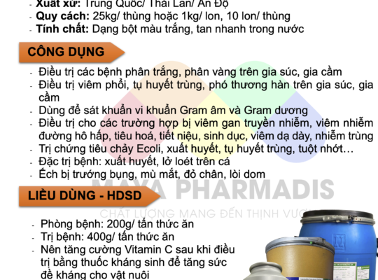 Kháng Sinh Thủy Sản AMOXICILLIN