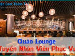 TUYỂN NHÂN VIÊN PHỤC VỤ BAR