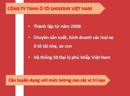 TUYỂN DỤNG GIÁM ĐỐC