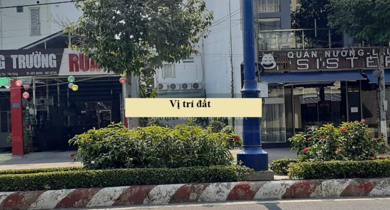 Bán đất mặt tiền đường Hùng Vương Tp. Mỹ Tho giá tốt