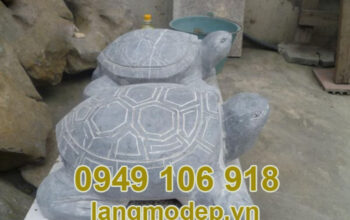 Những mẫu tượng rùa đá và hướng dẫn cách đặt tượng rùa phong thủ