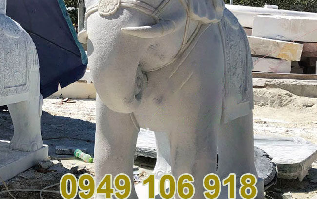 Các mẫu tượng voi đá phong thủy đẹp hiện nay