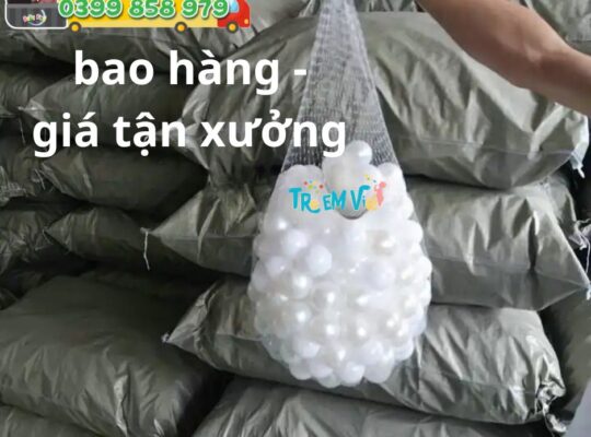 Banh bóng nhựa khu vui chơi nhà liên hoàn trong nhà – ngoài trời