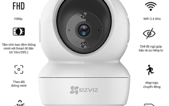 Camera wifi xoay 360 đàm thoại 2 chiều