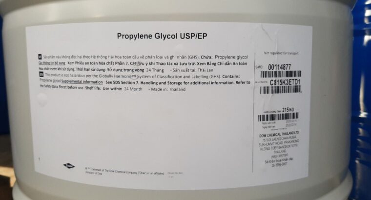 Dung môi PROPYLENE GLYCOL(PG)