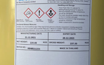 Hóa chất DIETHANOLAMINE 99% (DEA), CAS No: 111-42-2